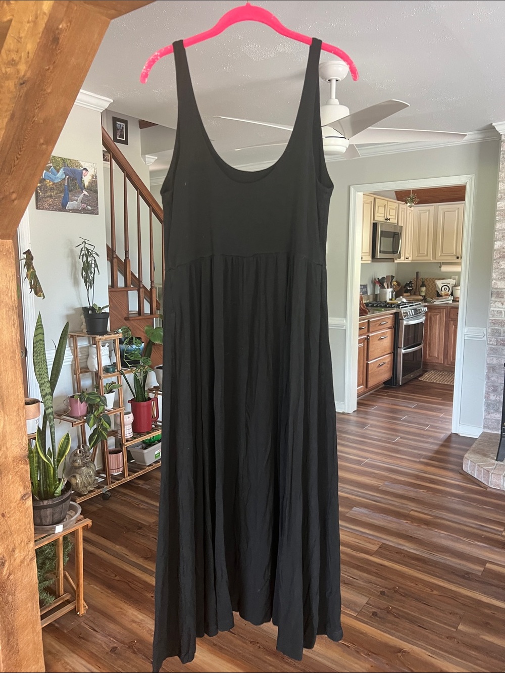 a new day Black Sleeveless Ballet Midi Dress - Picture 2 of 9